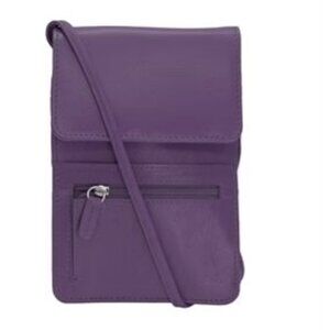 ILI RFID Leather Crossbody/Organizer